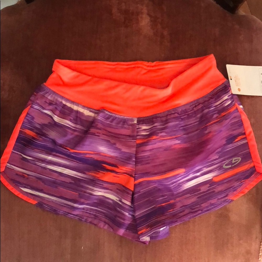 Girls Duo Dry + inner short running shorts